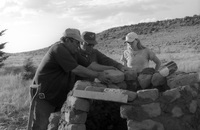 Gallegos farm, Horno construction 095 thumbnail