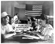 Public assistance interviews. thumbnail