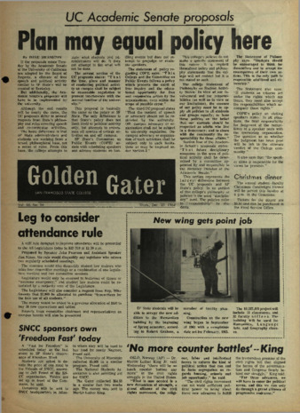 The Daily Gater 10 December 1964 thumbnail