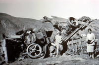 Los Angeles and Ventura County line after the St. Francis Dam Disaster thumbnail
