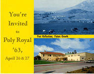 Poly Royal '63 [invitation]: Past Reflections, Future Growth thumbnail