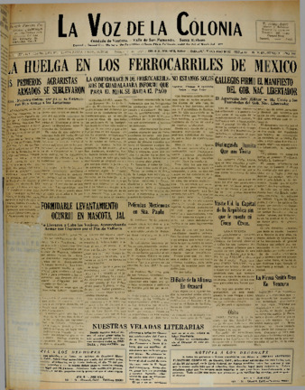 La Voz de la Colonia 3 Febrero 1927 thumbnail