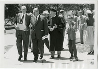 Julian A. McPhee and group at graduation thumbnail