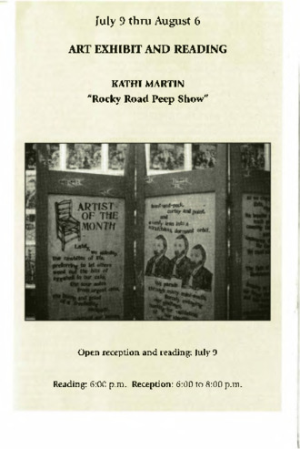 Art Exhibit and Reading thumbnail