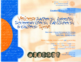 Fifth Annual Creative Writing Conference thumbnail