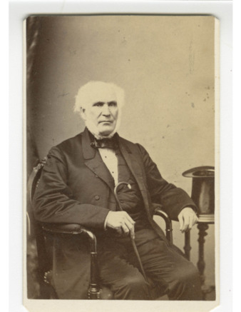 Portrait photograph of an unidentified man (Boston, MA) thumbnail