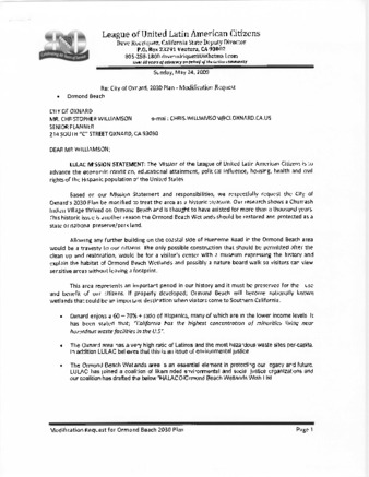 Modification Request for Ormond Beach 2030 Plan thumbnail