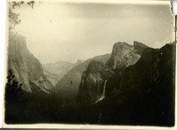 Yosemite Valley, Bridalveil Fall and Cathedral Rocks thumbnail