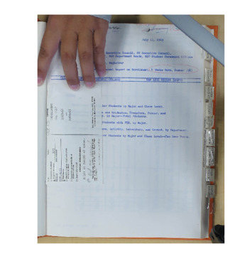 Quarterly internal report on enrollment, 4 weeks term, Summer 1963 thumbnail