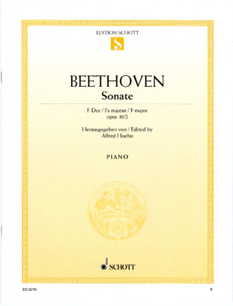 Piano sonata no. 6 in F major, op. 10, no. 2, edited by Hoehn thumbnail
