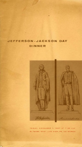 Jefferson-Jackson Day Dinner Pamphlet thumbnail