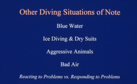 Other diving situations of note thumbnail