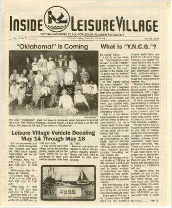Inside Leisure Village Vol. 13 No. 2 thumbnail