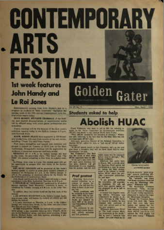 The Daily Gater 1 March 1965 thumbnail