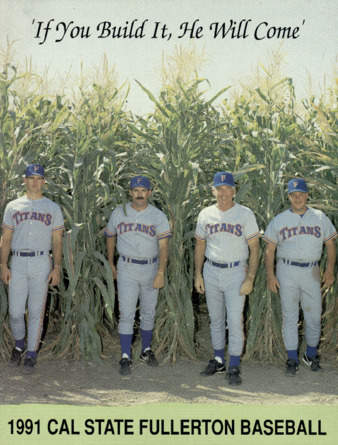 1991 Baseball Program thumbnail