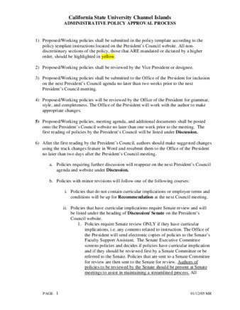 California State University Channel Islands: Administrative Policy Approval Process thumbnail