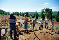 Gallegos farm, Root cellar construction 082 thumbnail