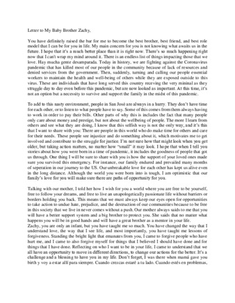 Cristian Hernandez Letter to Younger Brother thumbnail