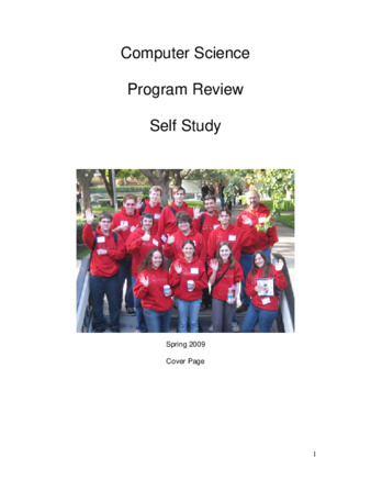 2009 Computer Science Program Review-Self Study thumbnail