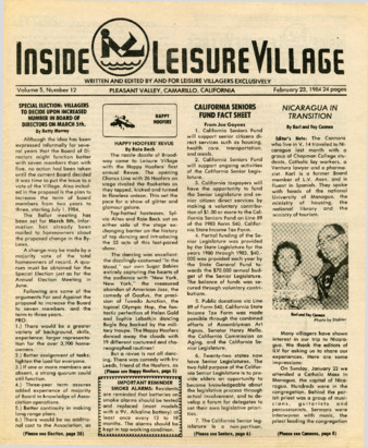Inside Leisure Village Vol. 5 No. 12 thumbnail