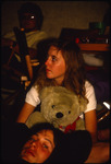 [Student holding a stuffed bear] thumbnail