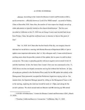 Dung Tran Journal Entries thumbnail