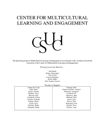 SP 05-06 Center for Multicultural Learning and Engagement thumbnail
