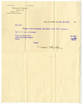Bill from Attorneys, Wilcoxon & Bouldin, to Ah Luis [Ah Louis] thumbnail