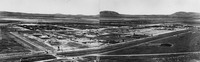 [Aerial view of unidentified incarceration camp] thumbnail