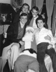 Santa Claus and four men thumbnail