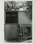 [Construction of experimental structure, Modular House?] thumbnail