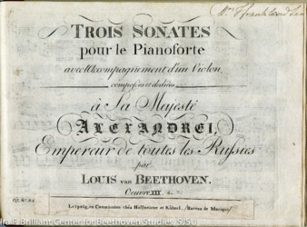 Sonata for violin and piano in G major, op. 30, no. 3 thumbnail