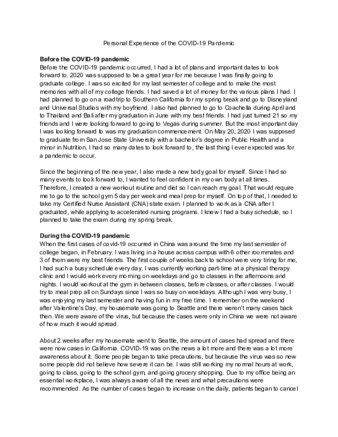 Natali Montoya COVID-19 Narrative thumbnail