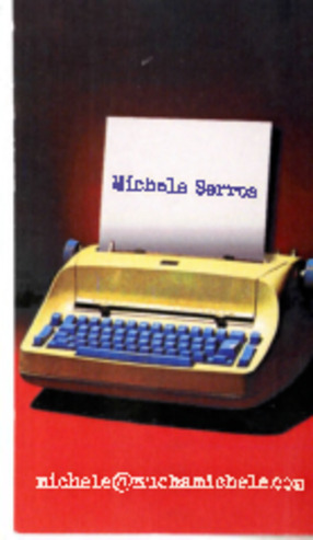 Michele Serros Business Card thumbnail