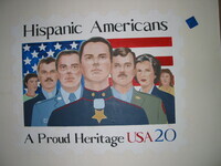 Stamp Mural: Hispanic Americans thumbnail