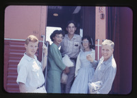 [Students at train station] thumbnail