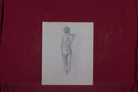 Standing Nude Rear view 02 thumbnail