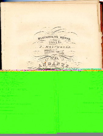 Andante for the piano forte ... op. 35 [i.e. WoO 57] / composed by Louis van Beethoven thumbnail