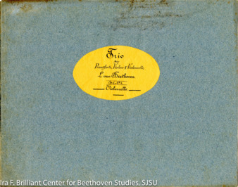 Piano trio in G Major, op. 1, no. 2, published by Simrock thumbnail