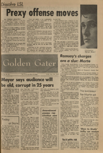 The Daily Gater 20 November 1963 thumbnail