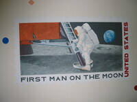 Stamp Mural: First Man on the Moon thumbnail