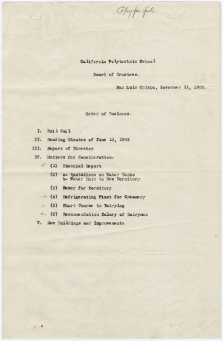California Polytechnic School Biennial Report, November 11, 1908 thumbnail