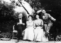 Morris E. Dailey and faculty members. thumbnail