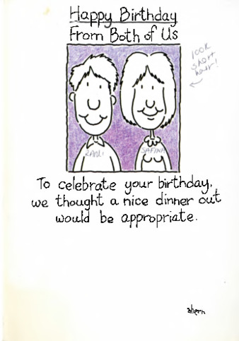 Birthday Card to Michele Serros thumbnail