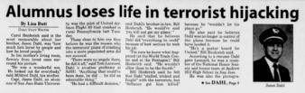 Alumnus Loses Life in Terrorist Hijacking thumbnail
