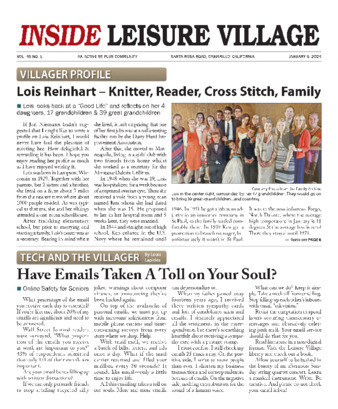 Inside Leisure Village Vol. 45 No. 1 thumbnail