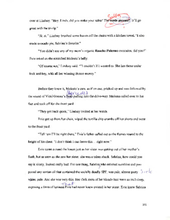 Rough draft of Honey Blonde Chica thumbnail