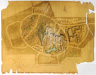 Flagstaff Hotel and Shopping Center, [site plan, with original drawings] thumbnail