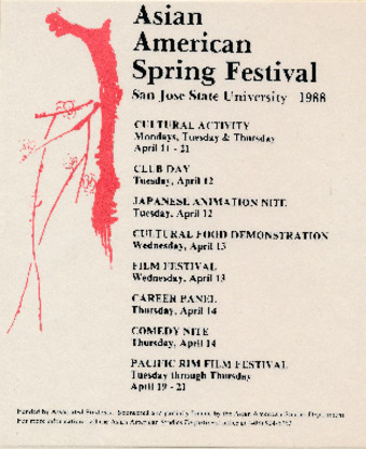 Asian American Spring Festival 1988 Flyer 06 thumbnail