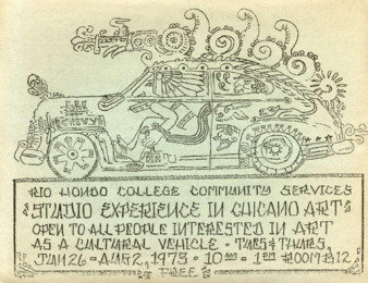 Studio experience in Chicano art (Promo brochure) thumbnail